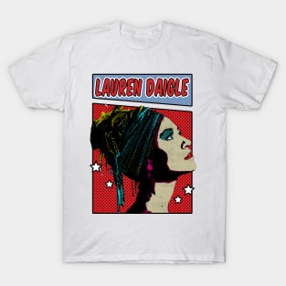 Lauren Daigle Pop Art Comic Style T-Shirt